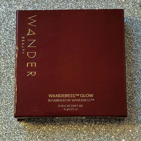 Wander Beauty Wanderess Glow Highlighter Compact After Glow 0.21 oz New OOS - Picture 3 of 13
